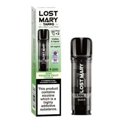 Lost Mary Tappo Prefilled Pod - Kiwi Passion Fruit Guava